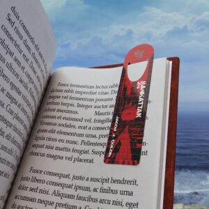 Manhattan 24 - Stainless Steel Bookmark
