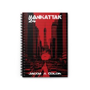 Manhattan 24 - Spiral Notebook
