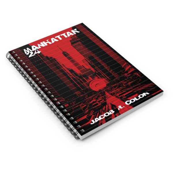 Manhattan 24 - Spiral Notebook - Image 3