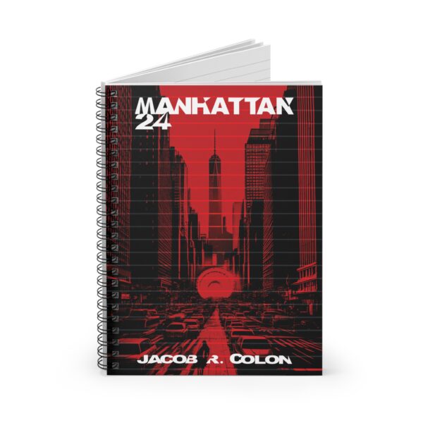 Manhattan 24 - Spiral Notebook - Image 2
