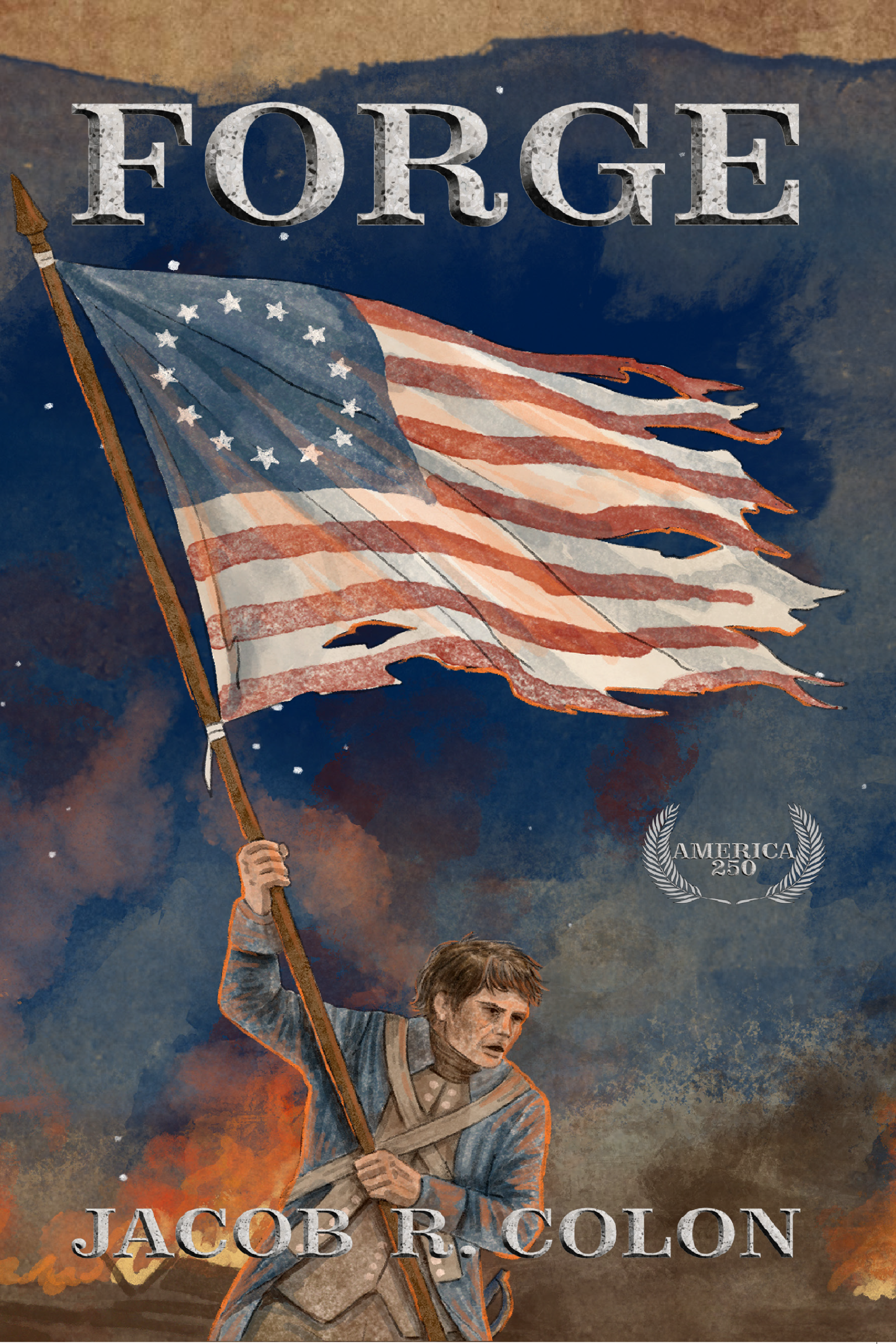 Forge book cover by Jacob R. Colon